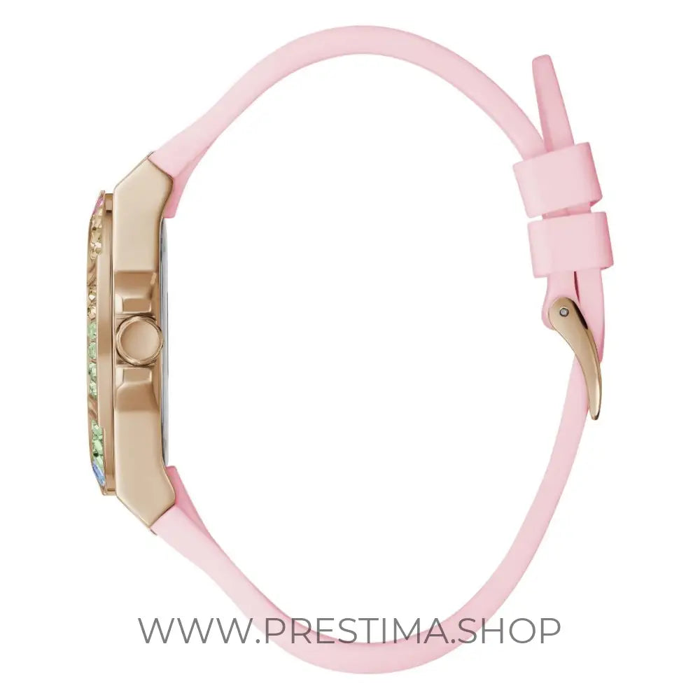 Montre analogique Guess pour femme cadran blanc 39 mm référence GW0541L2