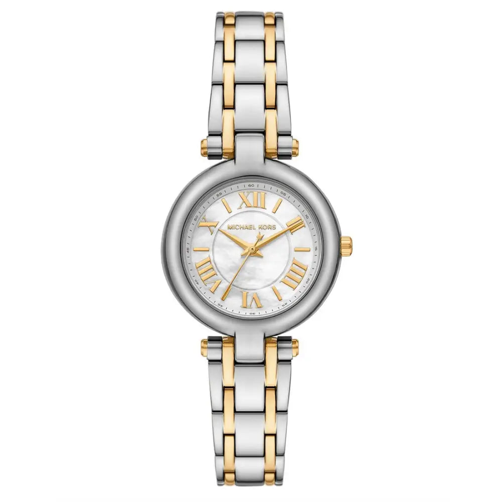 Montre Femme Michael Kors Laney MK4895 Bicolore Acier et Doré 30mm
