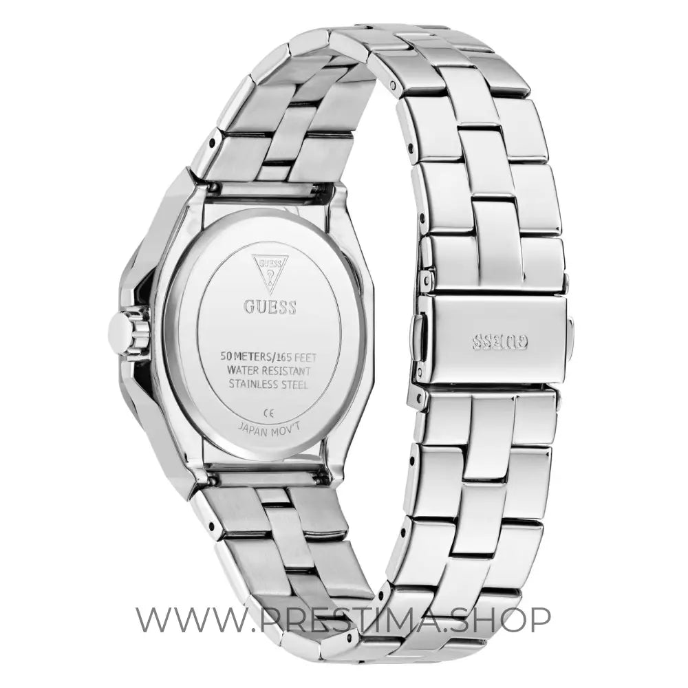 Montre Guess Empress bleue à cadran rond à quartz analogique pour femme GW0873L1