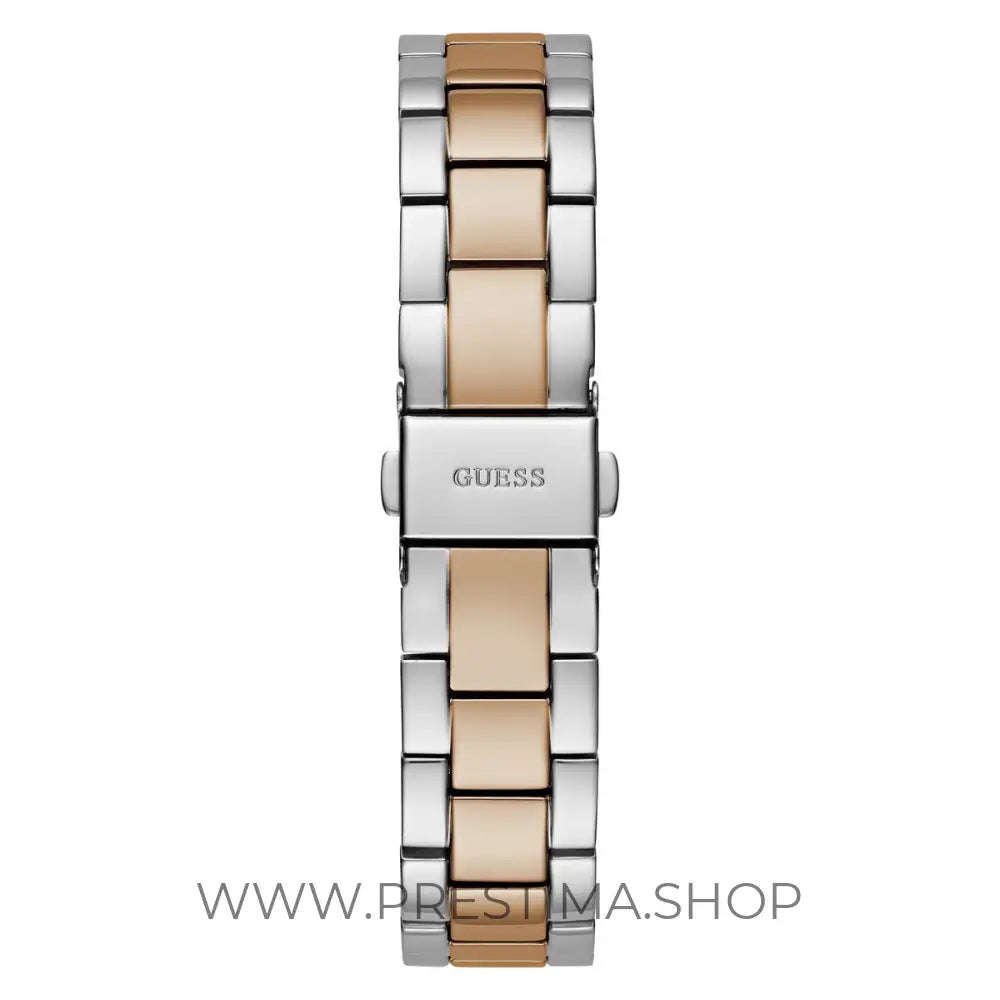 Montre Guess Mist rouge à cadran rond analogique à quartz pour femme